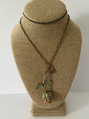 16” Hanging Stem Rose Pendant Necklace by Topshop MStyleLab ‘M Style Lab’ - NWT